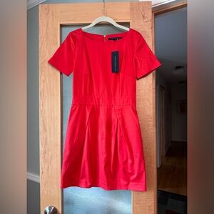 NWT French Connection dress Reddish/Orange size 4